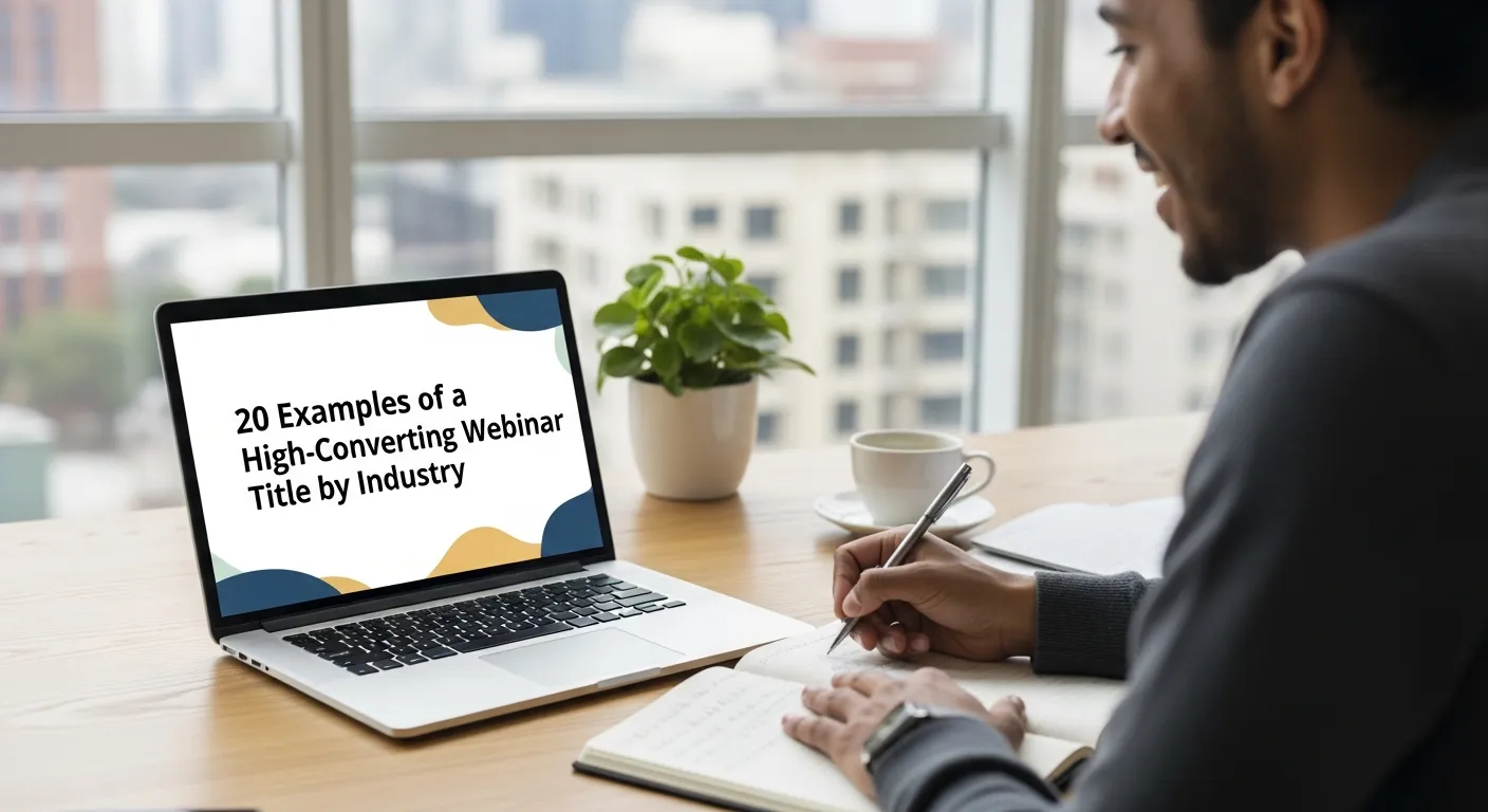 20 Examples of a High-Converting Webinar Title by Industry