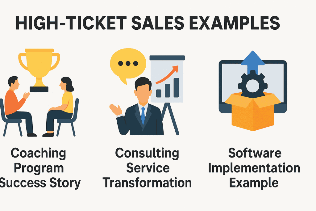 High-Ticket Sales Examples