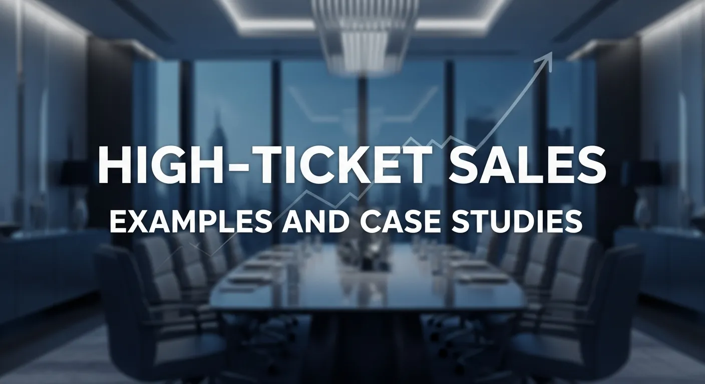 High-Ticket Sales Examples and Case Studies