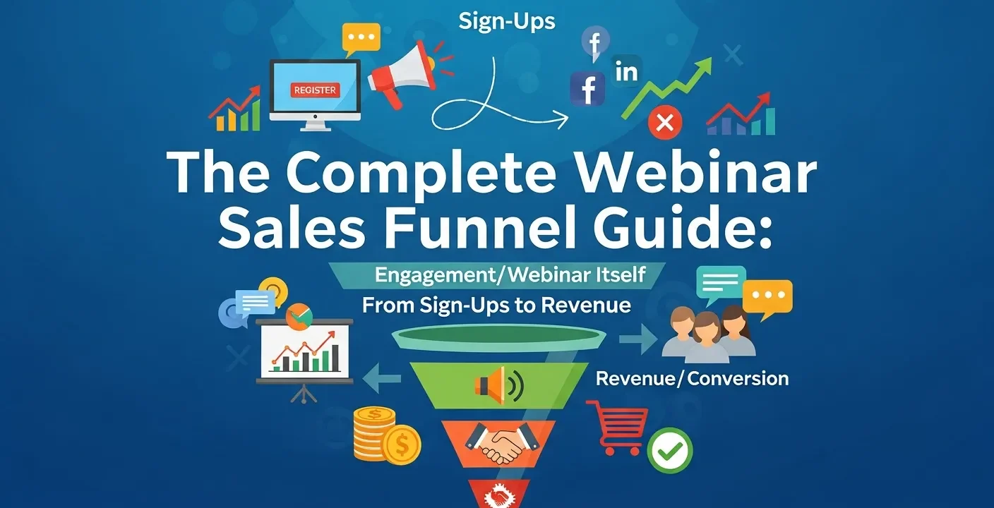 The Complete Webinar Sales Funnel Guide From Sign-Ups to Revenue