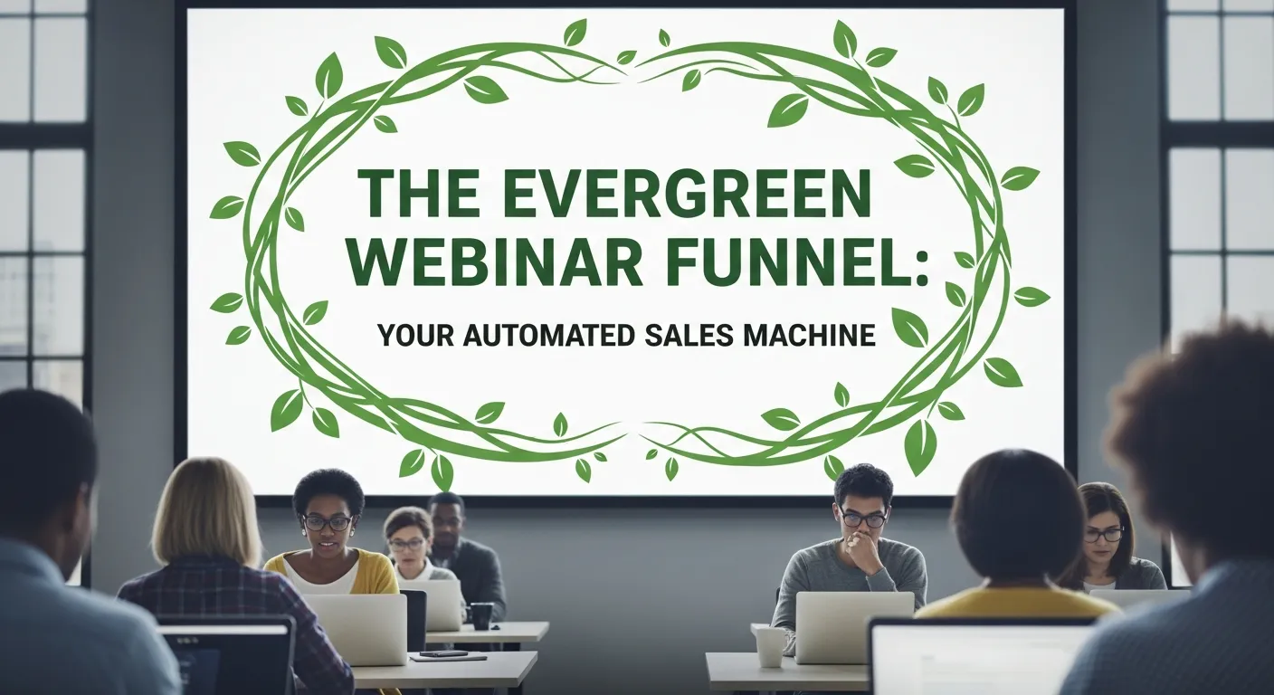 The Evergreen Webinar Funnel Your Automated Sales Machine