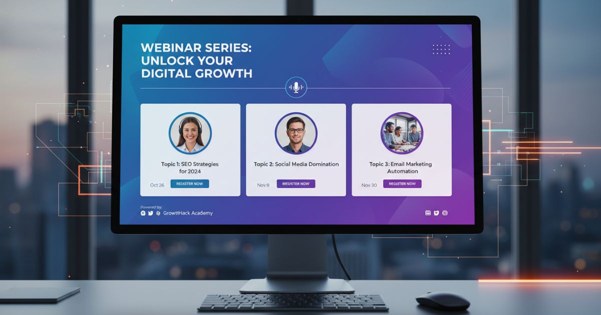 Webinar Series Email Marketing