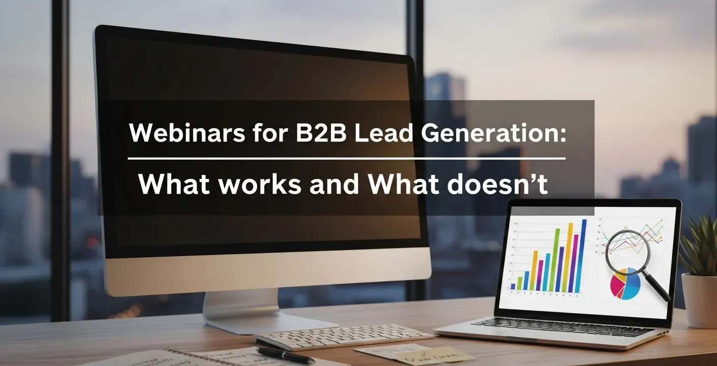 Webinars for B2B Lead Generation What works and What doesn't