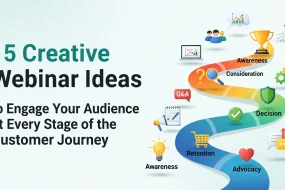 Creative Webinar Ideas to Engage Your Audience at Every Stage of the Customer Journey