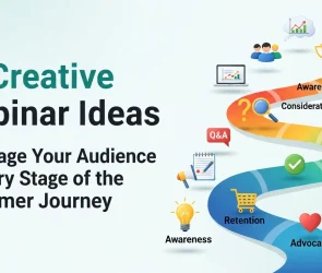 Creative Webinar Ideas to Engage Your Audience at Every Stage of the Customer Journey