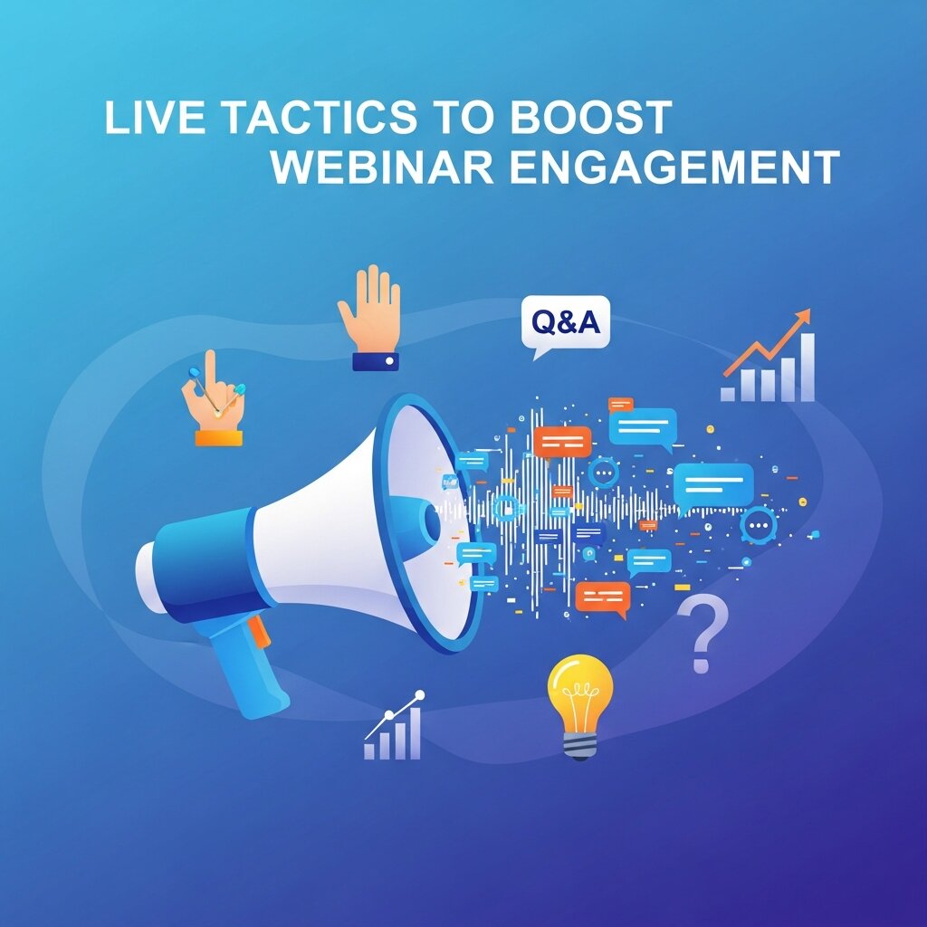 Live Tactics to Boost Webinar Engagement