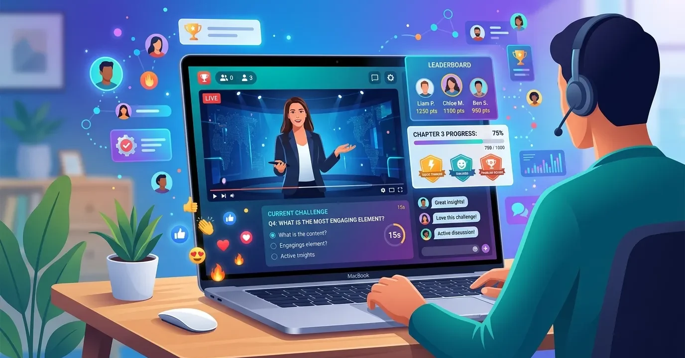Gamification Techniques to Boost Webinar Engagement