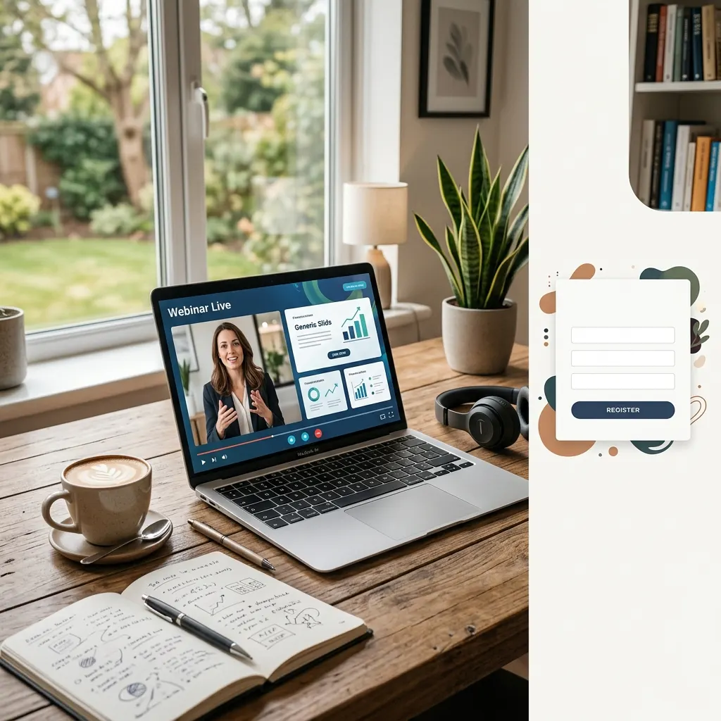 Landing Page for Webinar Lead Capture