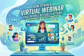 How to Run a Virtual Webinar That People Actually Attend