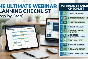 The Ultimate Webinar Planning Checklist (Step-by-Step)