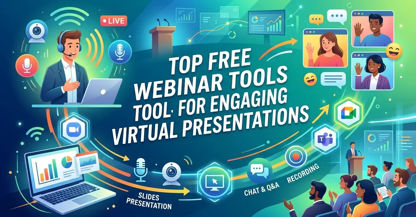 Top Free Webinar Tools for Engaging Virtual Presentations