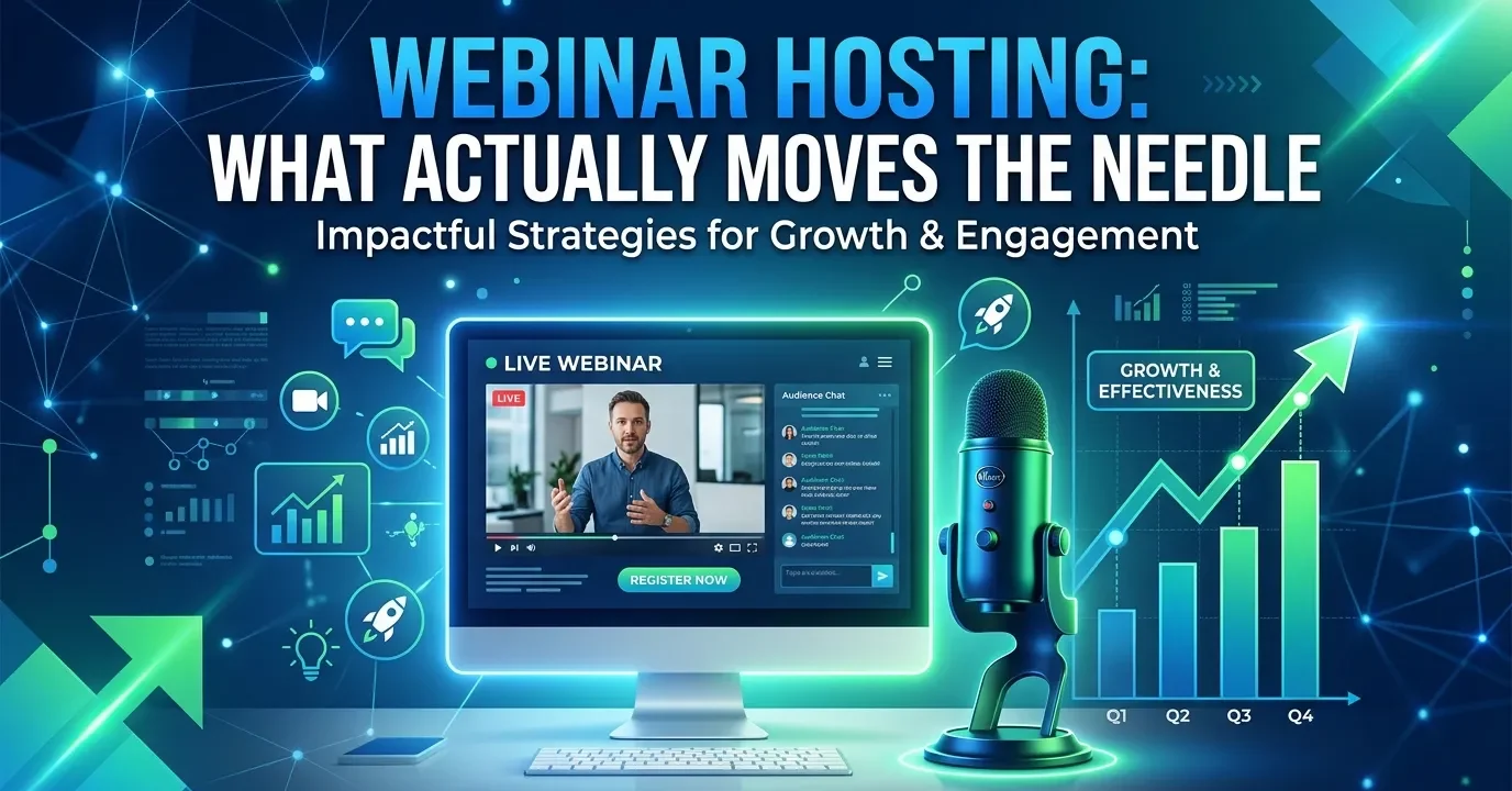 Webinar Hosting What Actually Moves the Needle