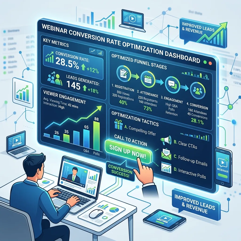 What is webinar conversion rate optimization