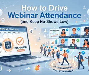 How to Drive Webinar Attendance (and Keep No-Shows Low)