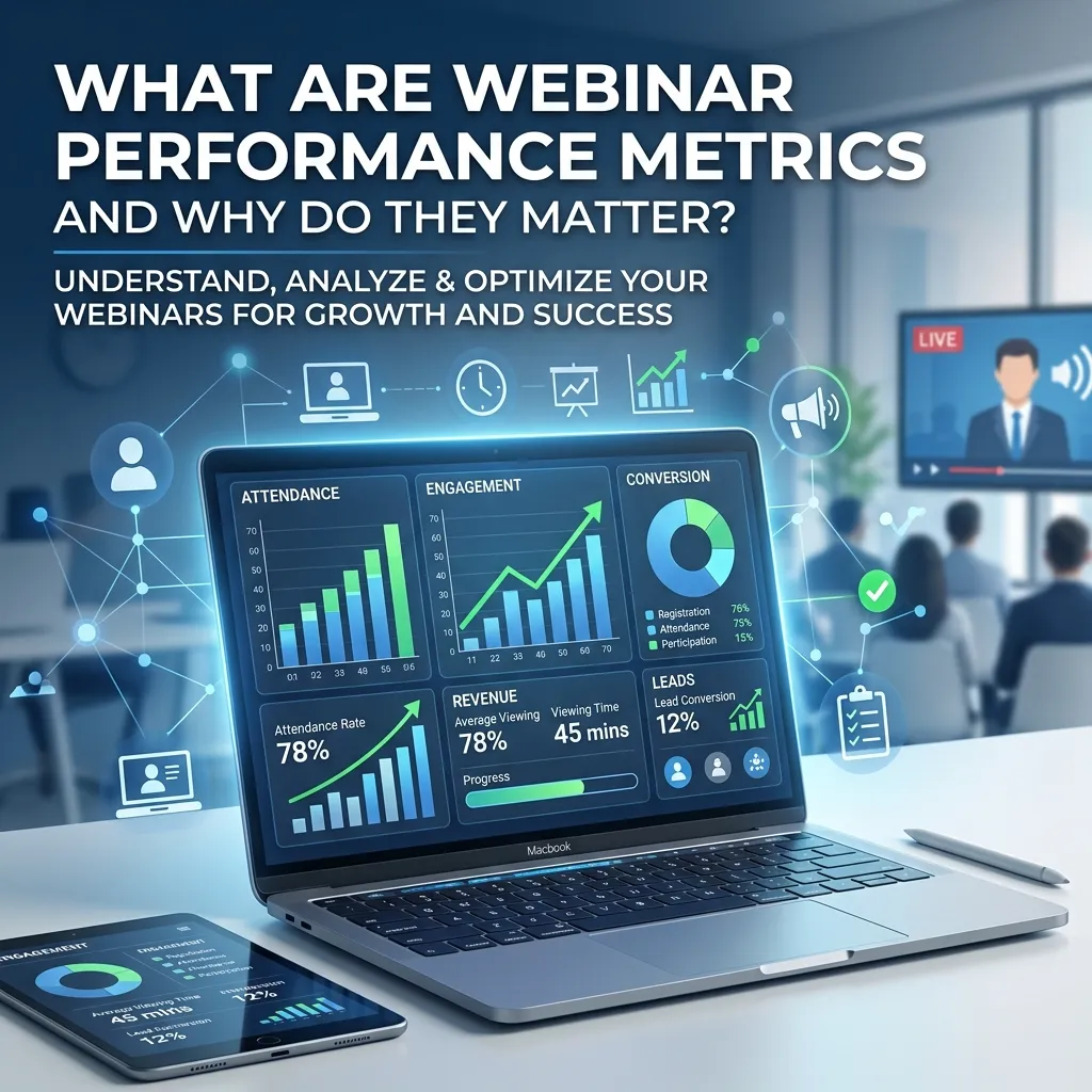 What Are Webinar Performance Metrics and Why Do They Matter