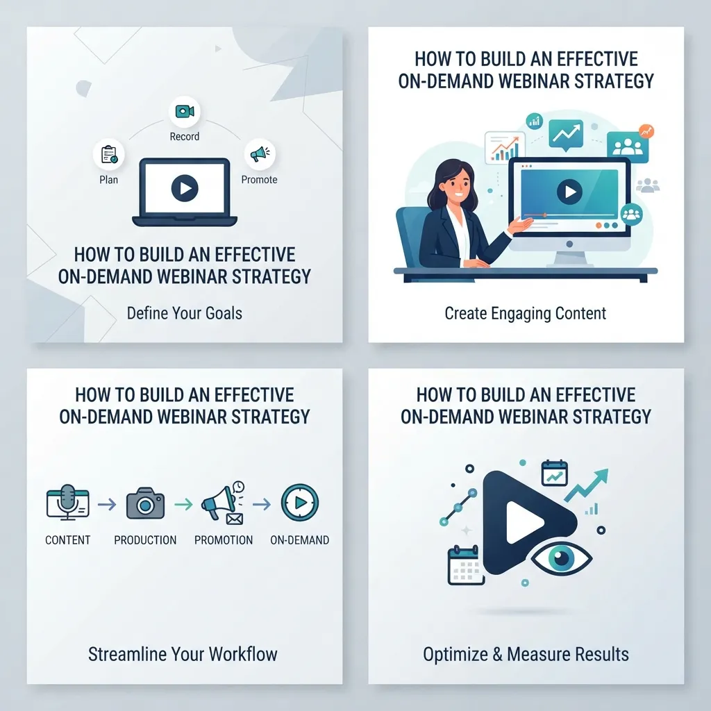 How to Build an Effective On-Demand Webinar Strategy