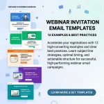 Webinar Invitation Email Templates
