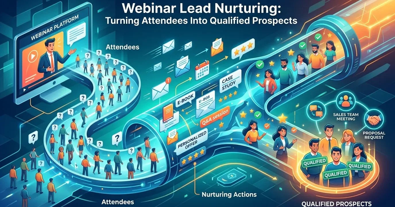 Webinar Lead Nurturing Turning Attendees Into Qualified Prospects