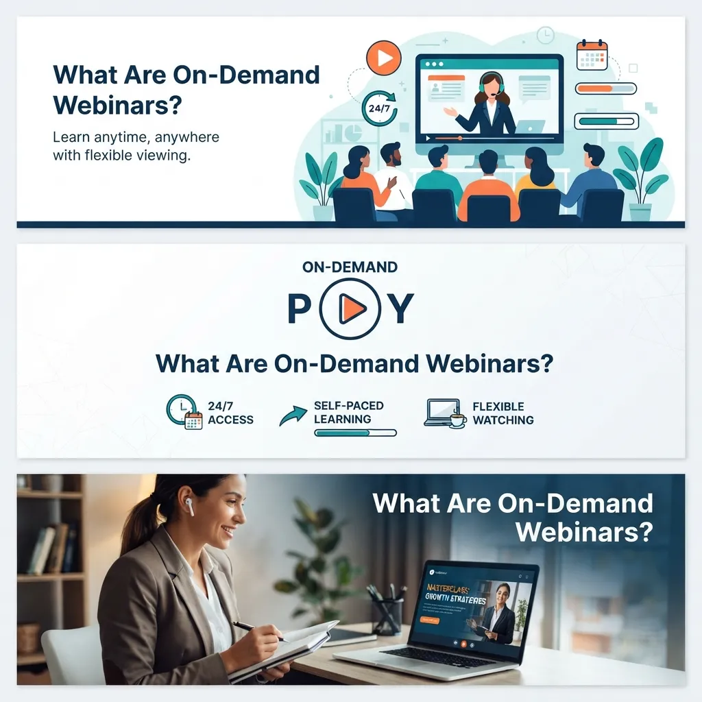 What Are On-Demand Webinars