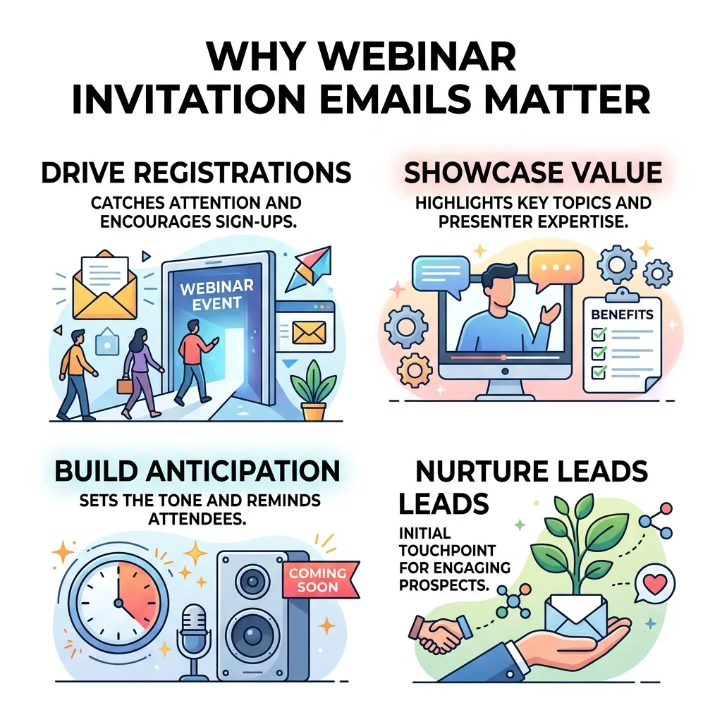 Why Webinar Invitation Emails Matter
